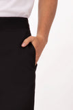 Lightweight Black XL Slim Men's Chef Pants by Chef Works