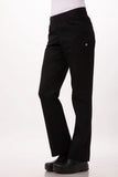 Lightweight Black S Slim Women's Chef Pants by Chef Works