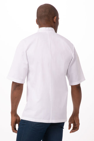 Volnay Men's White XL Chef Jacket by Chef Works
