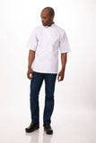Volnay Men's White XL Chef Jacket by Chef Works