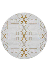 Paradise Round Cala Gold by Rug Culture - 150X150CM - ROUND