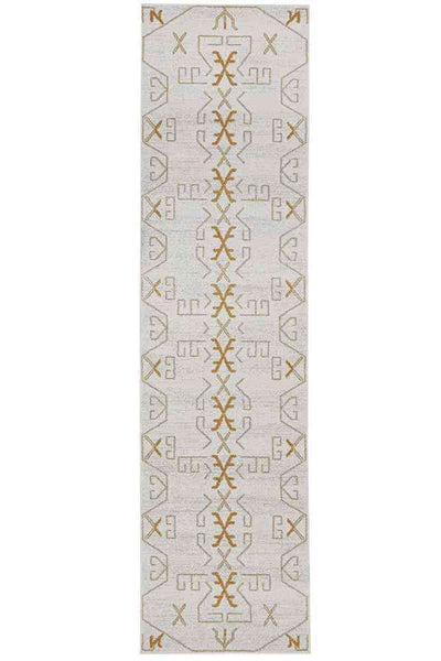 Paradise Runner Cala Gold by Rug Culture - 300X80CM - RUNNER