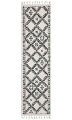 Saffron 33 White Runner by Rug Culture - 300X80CM - RUNNER