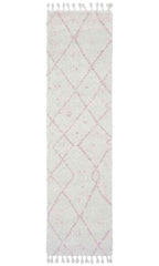 Saffron 44 Pink Runner by Rug Culture - 300X80CM - RUNNER