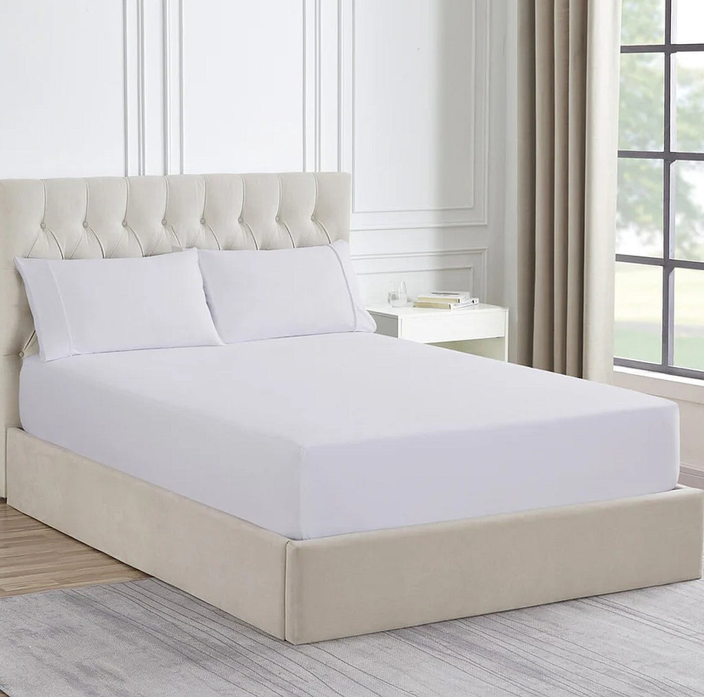Ddecor Home 1500 Thread count Premium Cotton Blend Snow King Combo Set by Ddecor Home