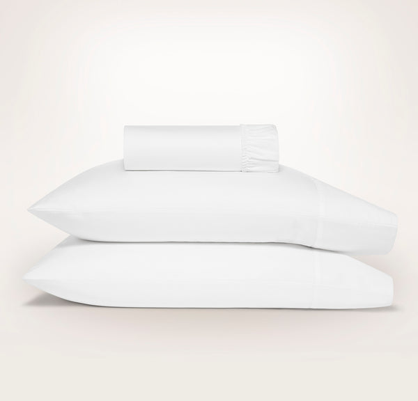 Ddecor Home 1500 Thread count Premium Cotton Blend Snow King Combo Set by Ddecor Home