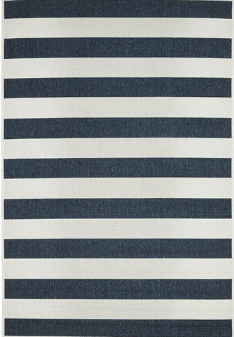 Seaside 4444 Navy White by Rug Culture-280X190CM - RECTANGLE