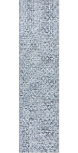 Terrace 5500 Blue Runner by Rug Culture-300X80CM - RUNNER