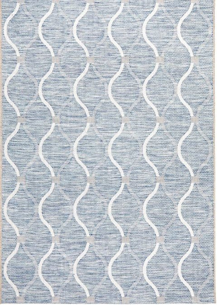 Terrace 5501 Blue by Rug Culture-230X160CM - RECTANGLE