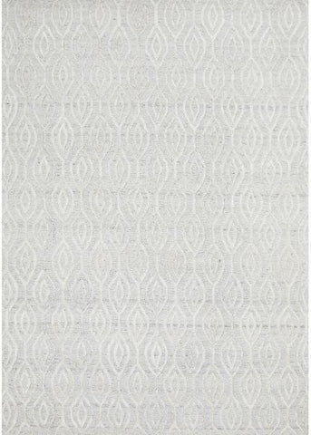 Visions 5050 White Rug by Rug Culture-225X155CM - RECTANGLE