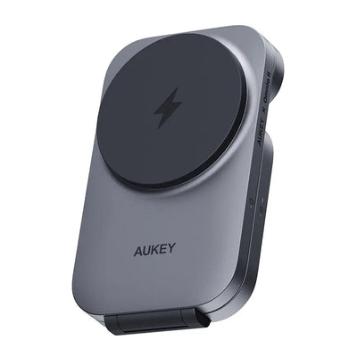 AUKEY MagFusion Z Qi2 15W 3-in-1 Foldable Wireless Charger for iPhone, Apple Watch & AirPods – LC-MC312