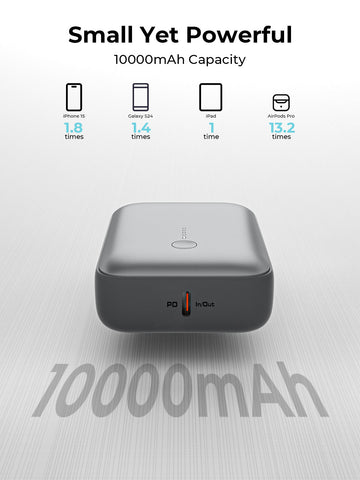 AUKEY PB-Y55 Spark Mini 10000 Compact Fast Charging Power Bank