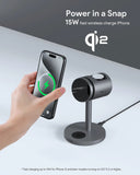AUKEY LC-MC311A MagFusion 3-in-1 Pro Qi2 Active Cooling Wireless Charging Station