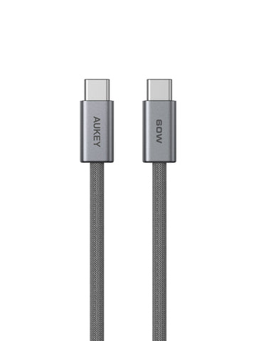 AUKEY CB-DCC062 Circlet Blink 1.8m 60W DTY Braided USB-C to C Cable