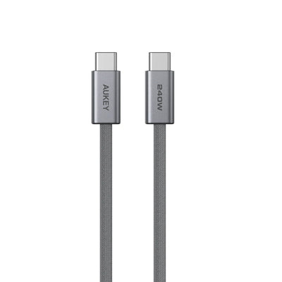 AUKEY Circlet Blink 240W USB-C to USB-C DTY Braided Fast Charging Cable 1m – CB-DCC241