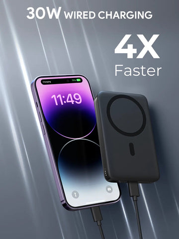 AUKEY PB-MS02 Maglink Power Bank Wireless Charger 30W 10000mAh