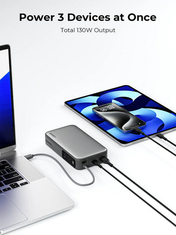 AUKEY PB-Y48 Spark Sling 20000 Power Bank with Built in USB-C Cable