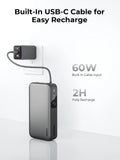AUKEY PB-Y48 Spark Sling 20000 Power Bank with Built in USB-C Cable