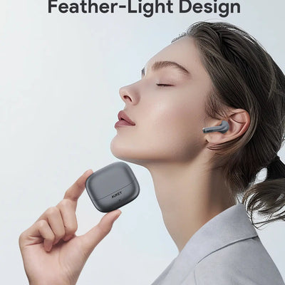 AUKEY Beyond ANC Pro True Wireless Earbuds with 42dB Hybrid ANC, Bluetooth 5.4 & 25H Battery Life – EP-B1