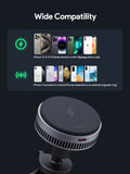 AUKEY HD-MC13A MagFusion Dash Pro Qi2 Active Cooling Wireless Charging Phone Mount
