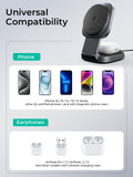 AUKEY LC-MC211 MagFusion L Qi2 Foldable 2 In 1 Magnetic Wireless Charger