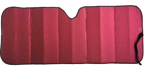 Premium Sun Shade 147cm x 68.5cm Matt Red