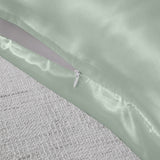 Royal Comfort Mulberry Soft Silk Hypoallergenic Pillowcase Twin Pack 51 x 76cm - Sage