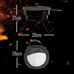 Havana Outdoors 2-IN-1 BBQ Grill Cooler Combo Set Outdoor Camping Picnic