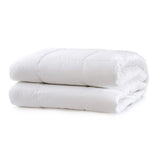 Royal Comfort Fitted Foam Cover Underlay Goose Mattress Topper 1000GSM - Double - White