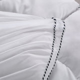 Royal Comfort 1000GSM Luxury Bamboo Fabric Gusset Mattress Pad Topper Cover - King - White