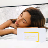 Royal Comfort Pure Silk Pillow Case 100% Mulberry Silk Hypoallergenic Pillowcase - Silver