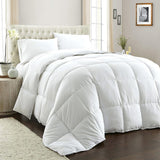 Royal Comfort 800GSM Quilt Down Alternative  Duvet Cotton Cover Hotel Grade - Double - White