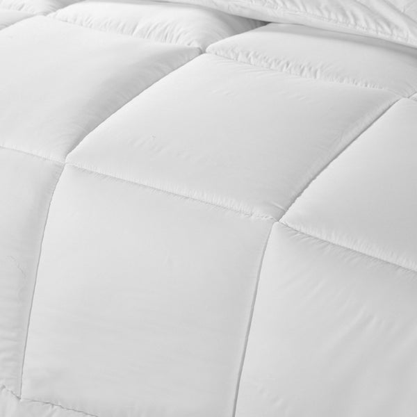 Royal Comfort 800GSM Quilt Down Alternative  Duvet Cotton Cover Hotel Grade - Double - White
