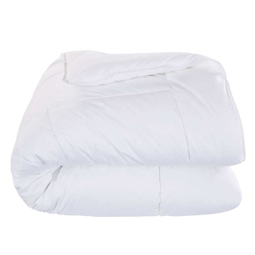 Royal Comfort 800GSM Quilt Down Alternative  Duvet Cotton Cover Hotel Grade - Double - White