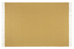 Hampton Throw - Merino Wool Blend - Ochre