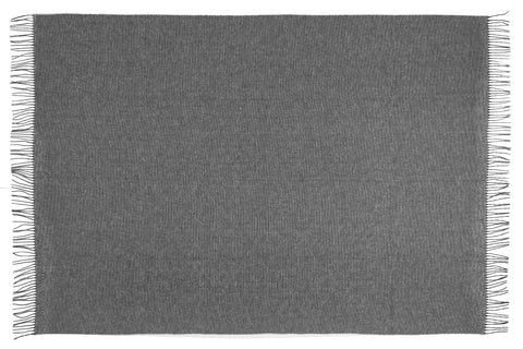 Paddington Throw - Fine Wool Blend - Slate