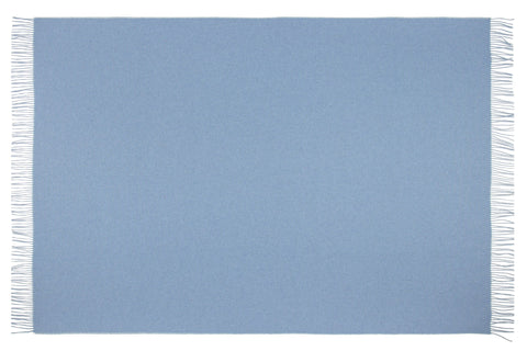 Paddington Throw - Fine Wool Blend - Blue