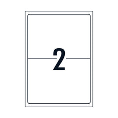 AVERY Laser Label L7168 2Up Pack of 100