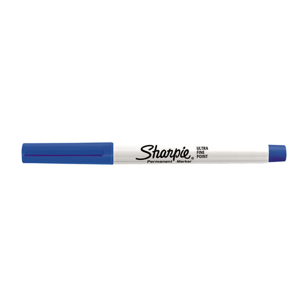 SHARPIE Ultra Fine Point Permanent Marker Blu Box of 12