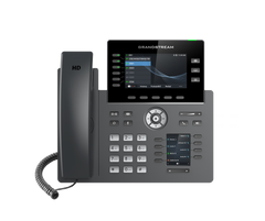 GRANDSTREAM GRP2616 6 Line IP Phone, 6 SIP Accounts, 480x272 Colour Screen, HD Audio, Integrated Bluetooth+WiFi, Powerable Via POE