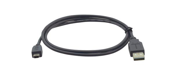 Kramer USB 2.0 AM to MIni-B 5-pin M Cable 6ft Standard Cable Assemblies