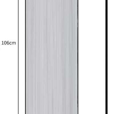Full-Length Mirror Long Standing for Bedroom and Bathroom (106 x 35 cm, Black)