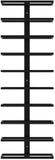 Metal Wall Mount Wine Rack for Wine Bottles, Liquor, Champagne (Holds 10 Bottles)