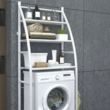 CARLA HOME 3-Tier Over Washing Machine Storage Rack for Laundry Room Space Saving, Towels, Detergent & Bathroom Essentials