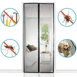 Magnetic Mosquito Net Door Screen 120x210cm