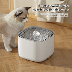 3L Cat Water Fountain Large Filter USB