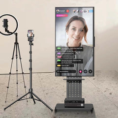 Heavy Duty Mobile TV Stand with Wheels
