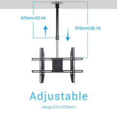 Adjustable Ceiling TV Mount for 26-65" LCD LED