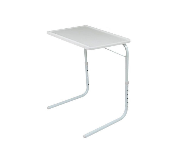 Adjustable Foldable Laptop Table Tray Steel MDF