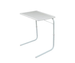 Adjustable Foldable Laptop Table Tray Steel MDF